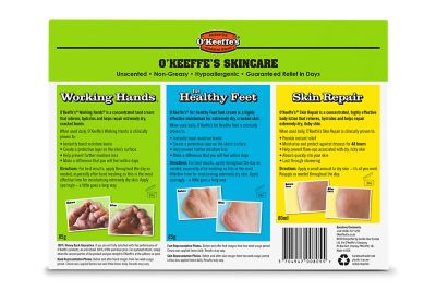 O'Keeffe's 85g Tubes Skincare Giftset