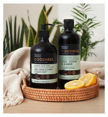 Baylis & Harding Goodness Oud, Cedar & Amber Hand Wash 500ml