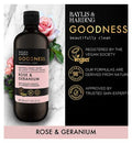 Baylis & Harding Goodness Rose & Geranium 500ml Body Wash