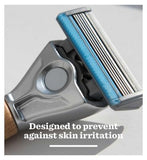 Bulldog Skincare Sensitive Men's Razor Refills, 4 pack