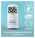 Bulldog Skincare Peppermint & Eucalyptus Natural Deodorant 75ml