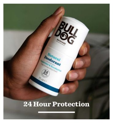 Bulldog Skincare Peppermint & Eucalyptus Natural Deodorant 75ml
