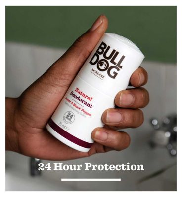 Bulldog Skincare Vetiver & Black Pepper Natural Deodorant 75ml