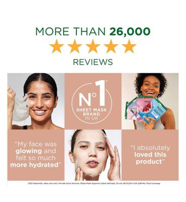 Garnier Nutri Bomb Milky Sheet Mask Coconut and Hyaluronic Acid 28g