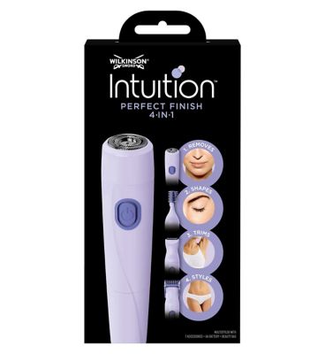 Wilkinson Sword Intuition 4-in-1 Perfect Finish Multi-Zone Women's Styler and Trimmer