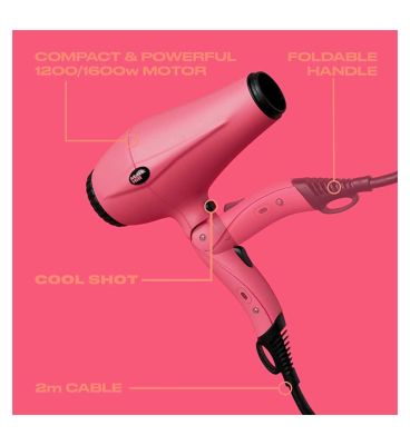 Mark Hill Style Addict Travel Hairdryer