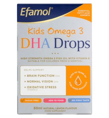 Efamol Kids Omega 3 DHA Drops 60ml