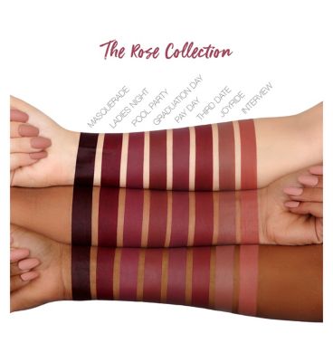 Huda Beauty Power Bullet Matte Lipstick Rose Collection