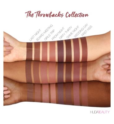 Huda Beauty Power Bullet Matte Lipstick Throwback Collection