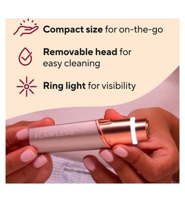 Finishing Touch Flawless Face, Facial Hair Remover for Women