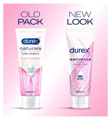 Durex Naturals Extra Sensitive Water Based Lube - 100ml