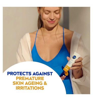 NIVEA SUN UV Face Soothing Sensitive Sun Cream SPF50+ 50ml
