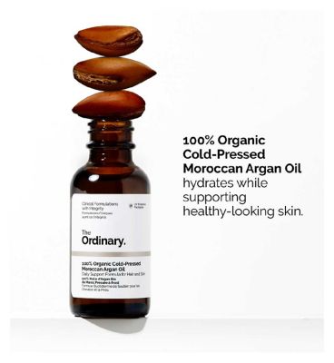 The Ordinary 100% Organic Cold Pressed Moroccan Argan Oil 30ml