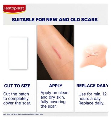 Elastoplast Scar Reducer Patches 3.8cm x 6.8cm, 21 Patches