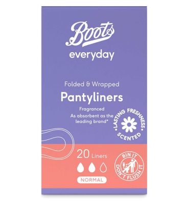 Boots Everyday Wrapped Fragranced Liner 20s