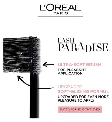 L'Oreal Paris Lash Paradise Castor Oil Enriched Mascara Intense Black