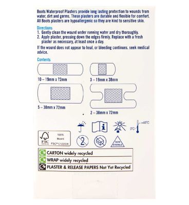 Boots Waterproof Plasters 03 – 20 pack