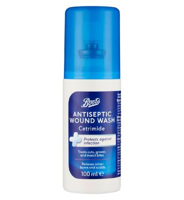 Boots Antiseptic Wound Wash - 100ml