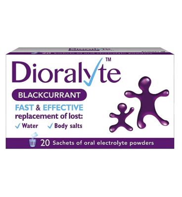 Dioralyte Blackcurrant - 20 Sachets