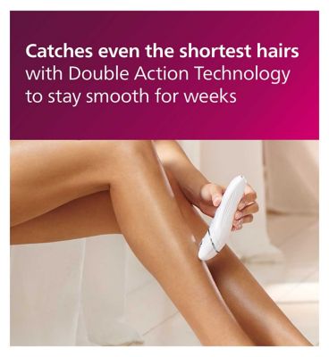 Philips Satinelle Wet & Dry Epilator Series 8000 BRE740/11