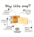 Little Soap Company Naturals Bar Soap Sweet Orange 100g