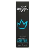 King of Shaves Refillable Sensitive Advanced Shave Oil with Vitamin E 30ml