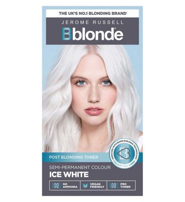 Jerome Russell Bblonde semi permanent toner ice white kit
