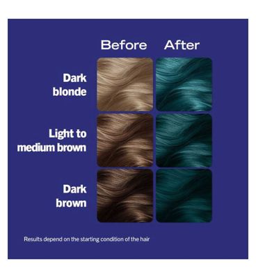 Schwarzkopf Live Urban Metallics U68 Midnight Jade Permanent Hair Dye