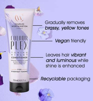 Charles Worthington ColourPlex Toning Violet Conditioner 250ml