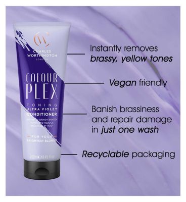 Charles Worthington Colourplex Ultra Violet Shampoo 250ml