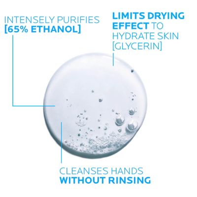 La Roche-Posay Hydroalcoholic Hand Sanitiser Gel 100ml