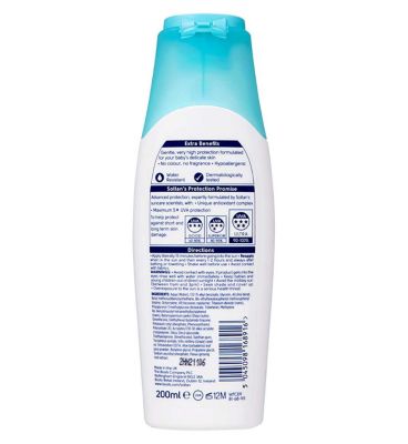 Soltan Protect & Moisturise Baby Lotion SPF50+ 200ml