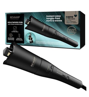 REVAMP Hollywood Curl Auto-Rotate Ceramic Curler