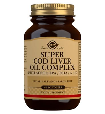 Solgar Super Cod Liver Oil Complex - 60 Tablets