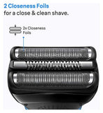 Braun Series 3 Shave and Style Electric Shaver, Wet & Dry Razor for Men - Black/Blue 310BT