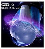 Oral-B iO™ Ultimate Clean Black Replacement Electric Toothbrush Heads 4 Pack