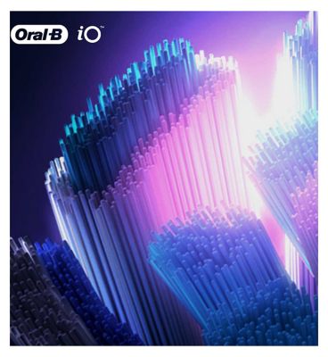 Oral-B iO™ Ultimate Clean Black Replacement Electric Toothbrush Heads 2 Pack