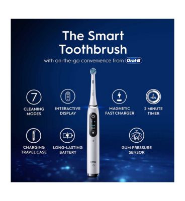 Oral-B iO9™ Electric Toothbrush White Alabaster