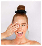 Kitsch&nbsp;Satin Sleep Scrunchie 5s - Black