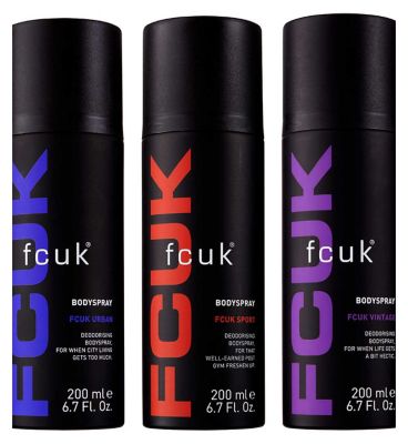 FCUK Bodyspray Trio Gift Set