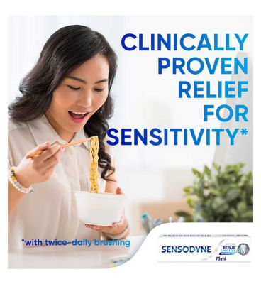 Sensodyne Sensitive Repair & Protect Whitening Toothpaste Bundle