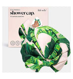 Kitsch&nbsp;Luxe Shower Cap - Palm Leaves