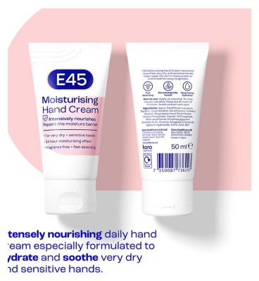 E45 Moisturising Hand Cream 50ml