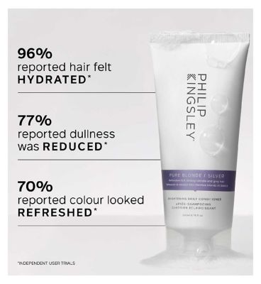 Philip Kingsley Pure Blonde/Silver Brightening Daily Conditioner 200ml