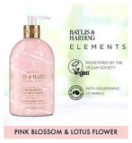 Baylis & Harding Elements Luxury Pink Blossom & Lotus Flower Hand Wash 500ml