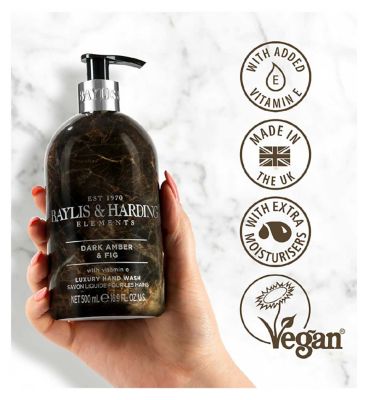 Baylis & Harding Elements Luxury Dark Fig & Amber 500ml Hand Wash