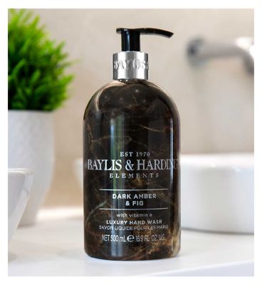 Baylis & Harding Elements Luxury Dark Fig & Amber 500ml Hand Wash