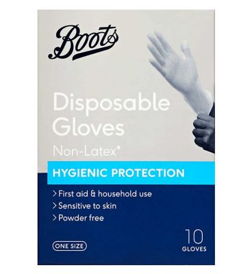 Boots Non-Latex Hygiene Gloves Bundle - 50 pack