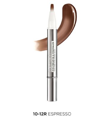 L'Oreal Paris True Match Eye Cream in a Concealer, Hyaluronic Acid, natural finish, buildable coverage