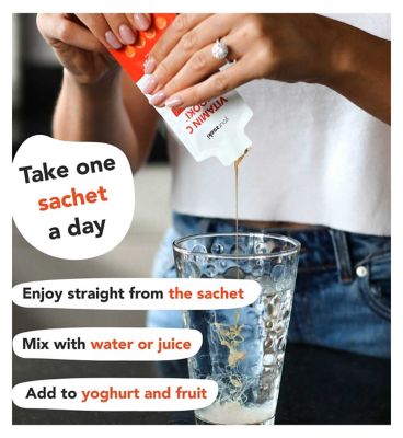 Zooki Liposomal Vitamin C 1,000mg, Citrus Orange Flavour - 30x15ml Liquid Sachets